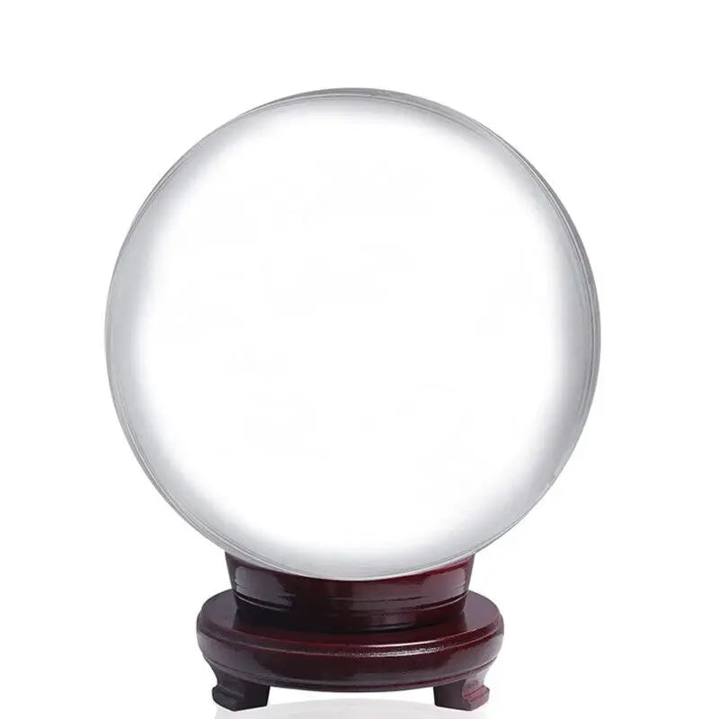 Longwin Polished Crystal Ball For Meditation And Photography Decor