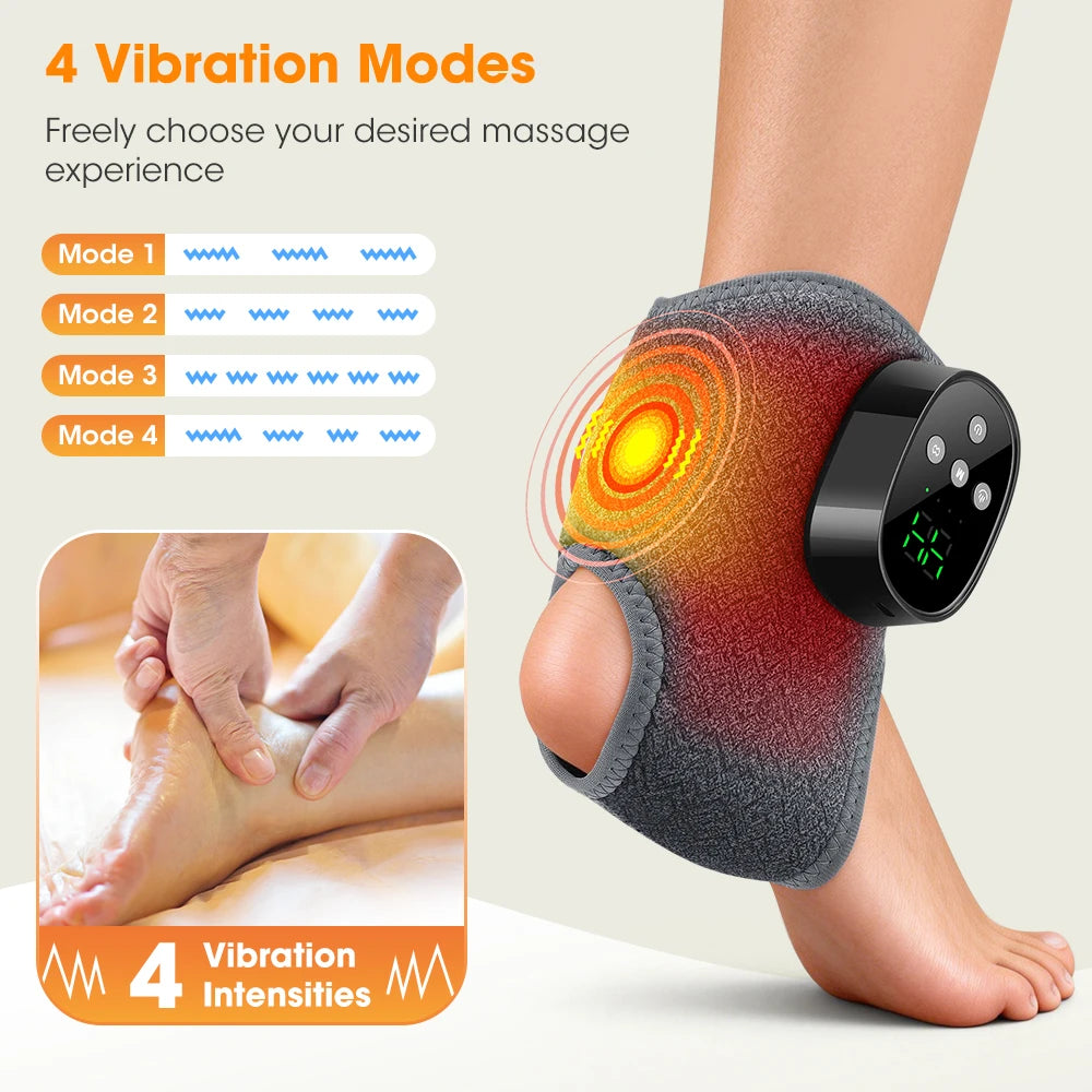 PASTSKY Cordless Heated Foot Massager With 4 Heat Levels