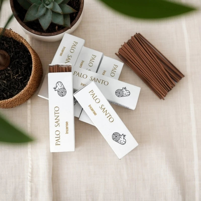 Palo Santo Incense And White Sage Cedar Home Fragrance Yoga