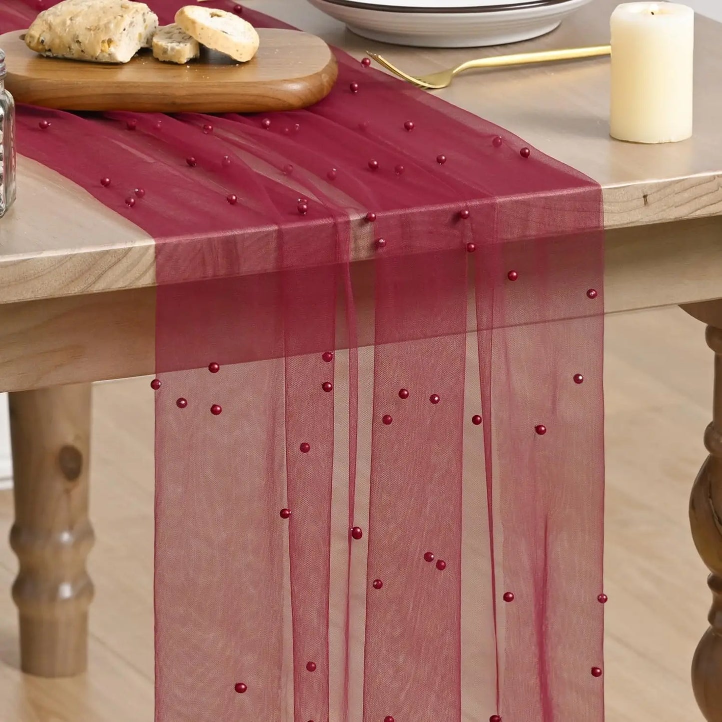 Sheer Gauze Table Runner