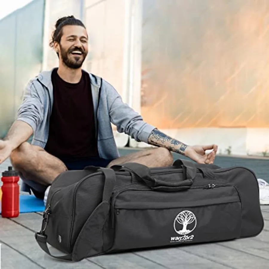 Yoga Mat Bag Carrier With 8 Pocket And Wet Pocket Air Vent
