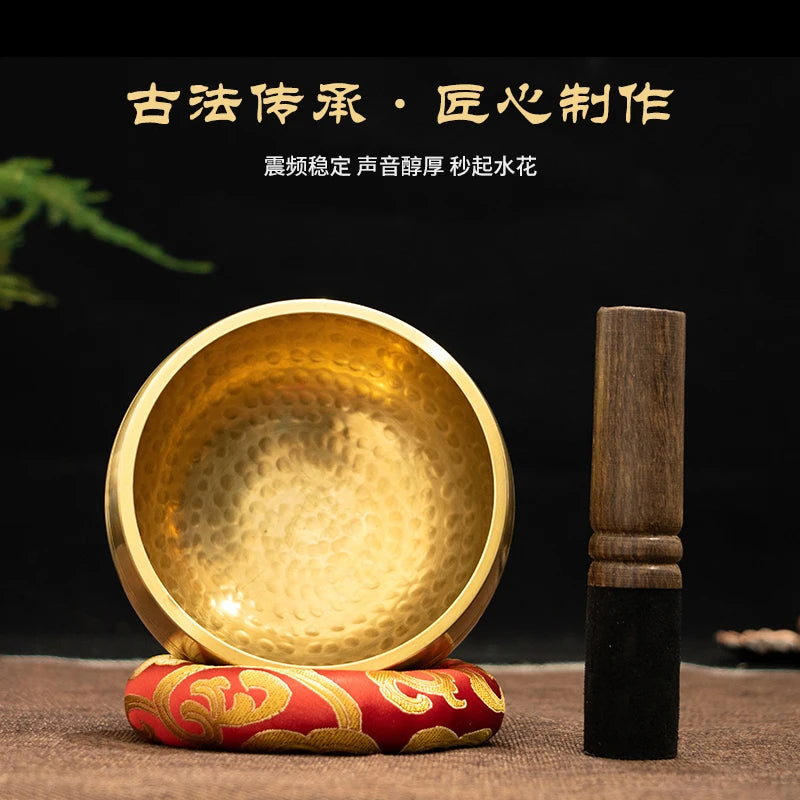 Nepal Handmade Buddha Singing Bowl For Meditation And Chanting