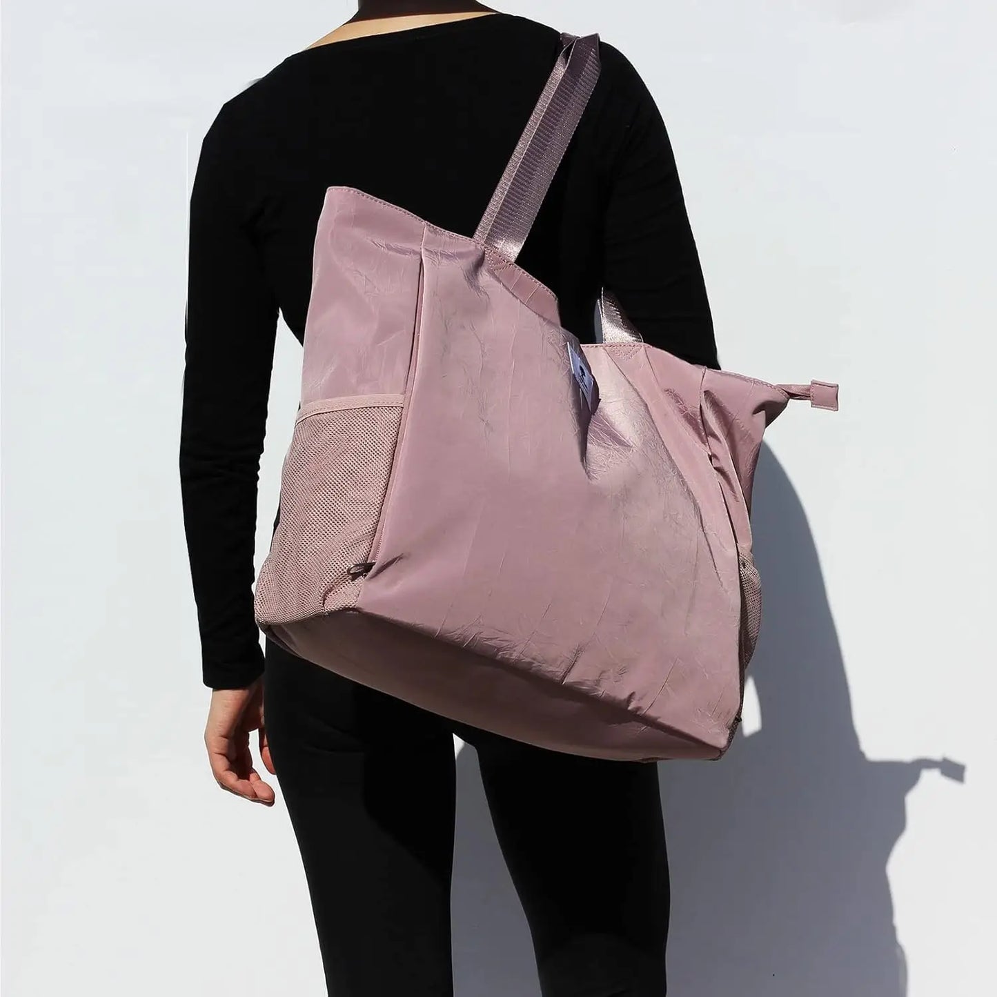 Yoga Mat Bag Tote Carrier for Office, Yoga, Pilates, Travel, Beach & Gym - Durable Shoulder Carryall