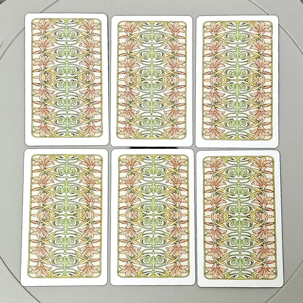 Art Nouveau Lenormand Oracle Card Deck With 36 Cards