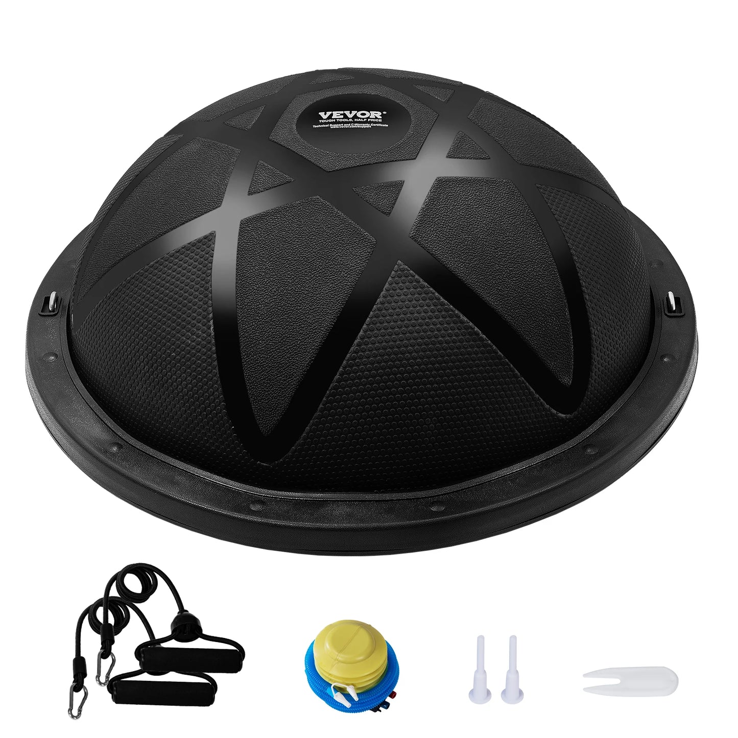 Half Exercise Ball Trainer 660 Lbs Capacity Home Gym