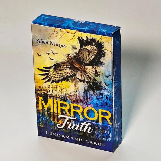 Mirror Truth Lenormand Deck Featuring Fractal Artistry For Divination