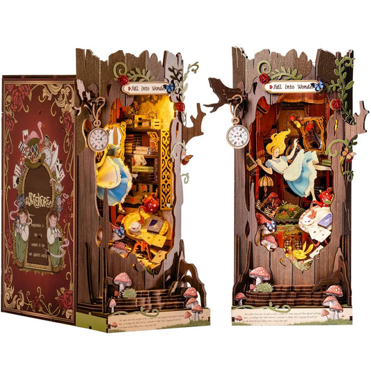 Rolife Fall Into Wonder DIY Book Nook Kit For Adults