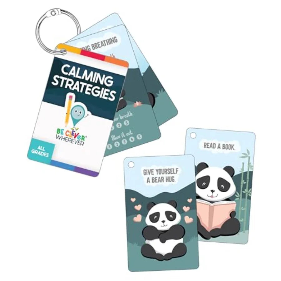 Carson Dellosa Be Clever Mindfulness Cards For Emotional Regulation