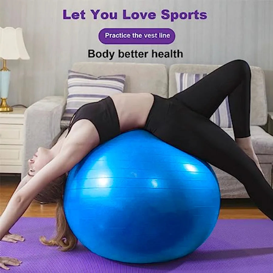 Explosion-Proof Stability Ball With Pump For Exercise And Balance