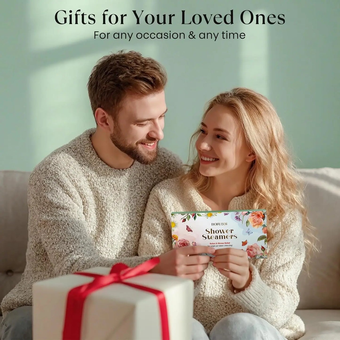 Shower Steamers Aromatherapy – Birthday Gifts for Women, Natural Essential Oils Bath Bombs for Self Care Relaxation Home SPA