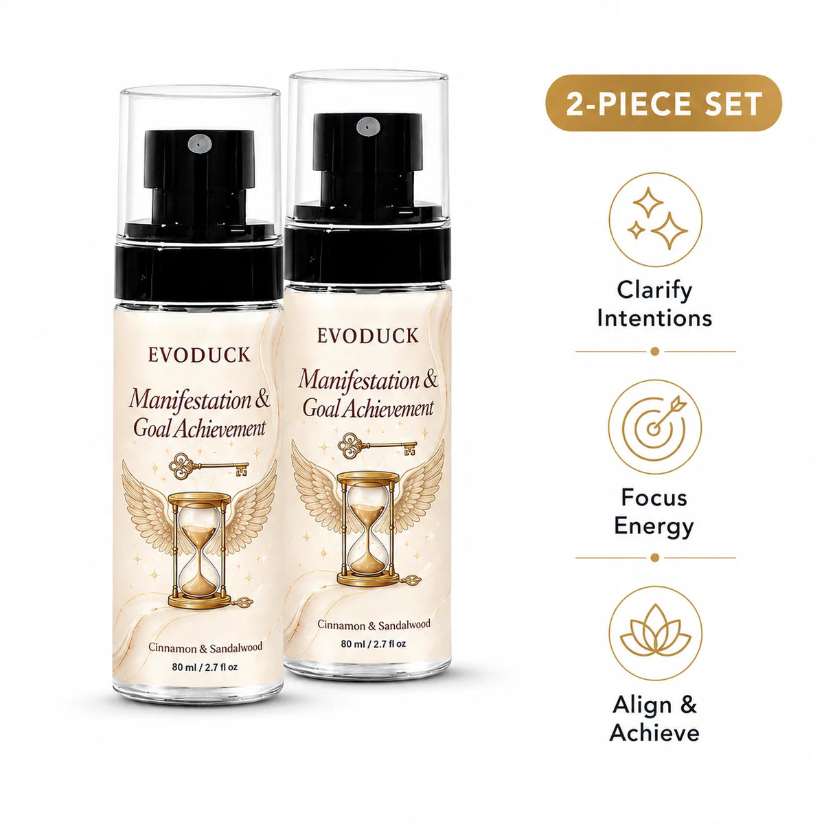 Cinnamon And Sandalwood Aura Room Spray For Home Office Meditation Ritual