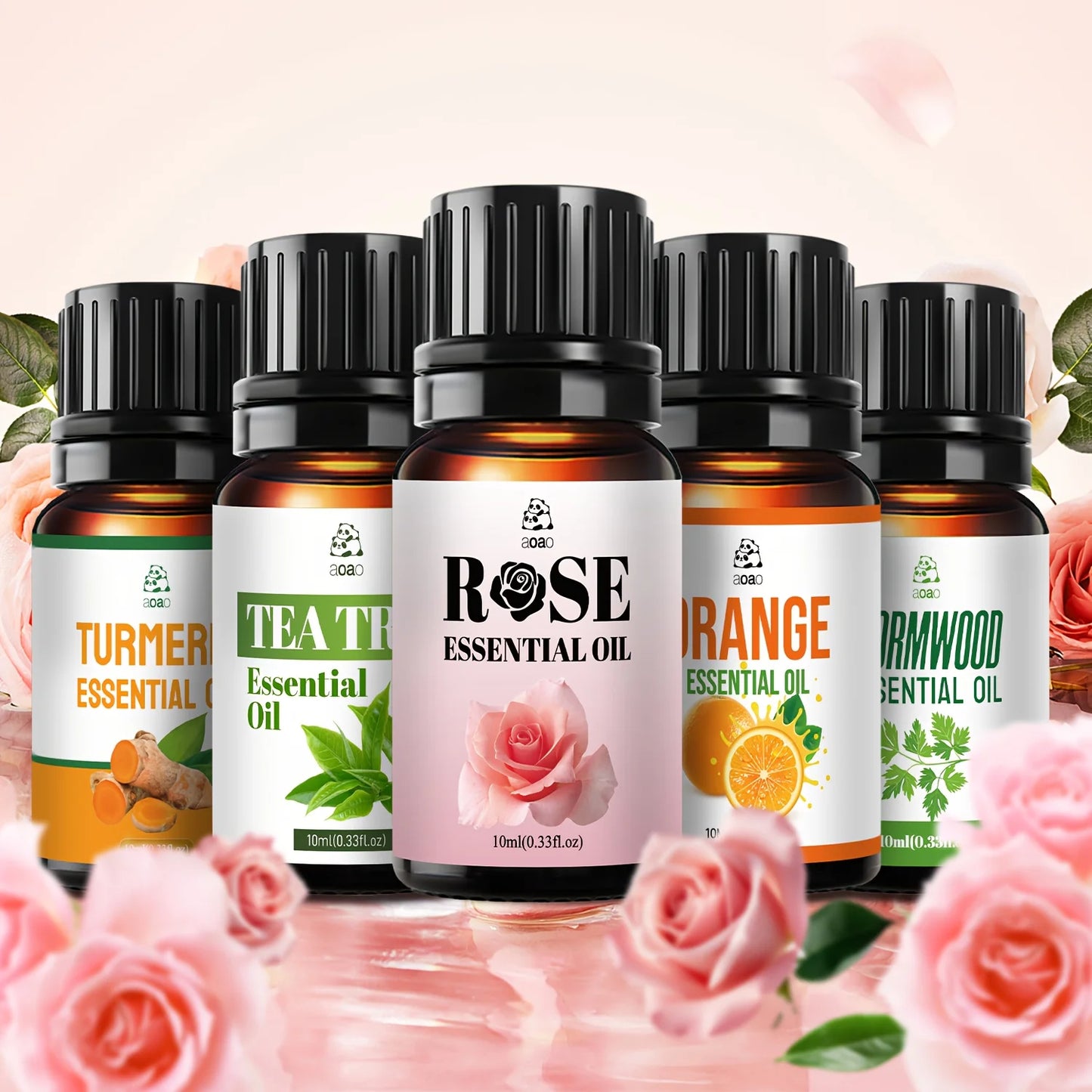 Aoao Skin Care Essential Oil Blend Set Natural Plant Extract