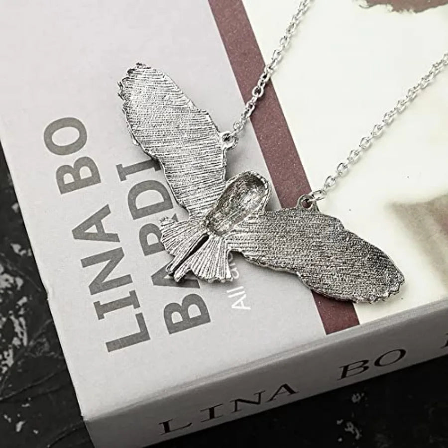 Owl Pendant Necklace Stainless Steel Unisex Fashion Jewelry