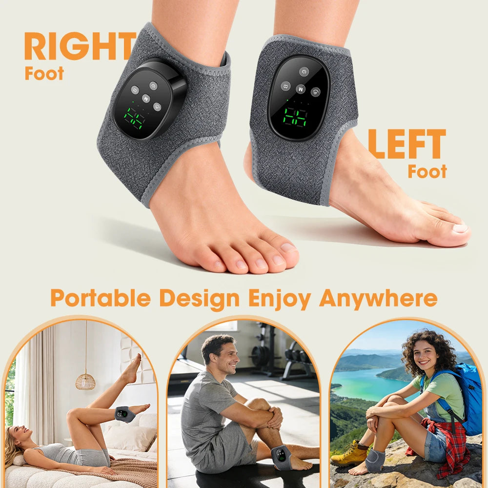 PASTSKY Cordless Heated Foot Massager With 4 Heat Levels