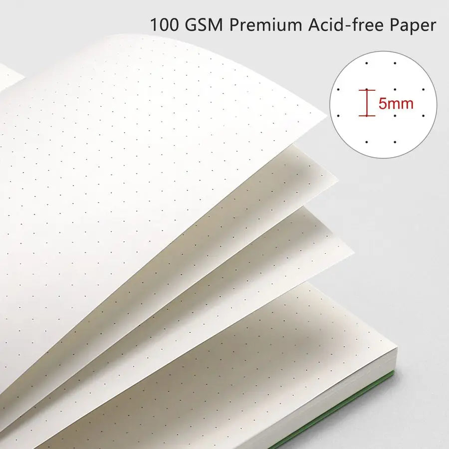 Bullet Dotted Journal Notebook Spiralbound 300 Pages 100 GSM
