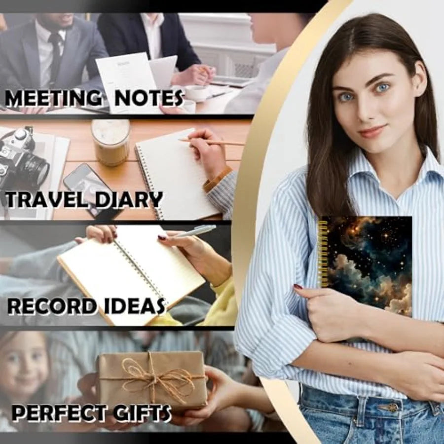 Aesthetic Journaling Spiral Notebook For Daily Writing