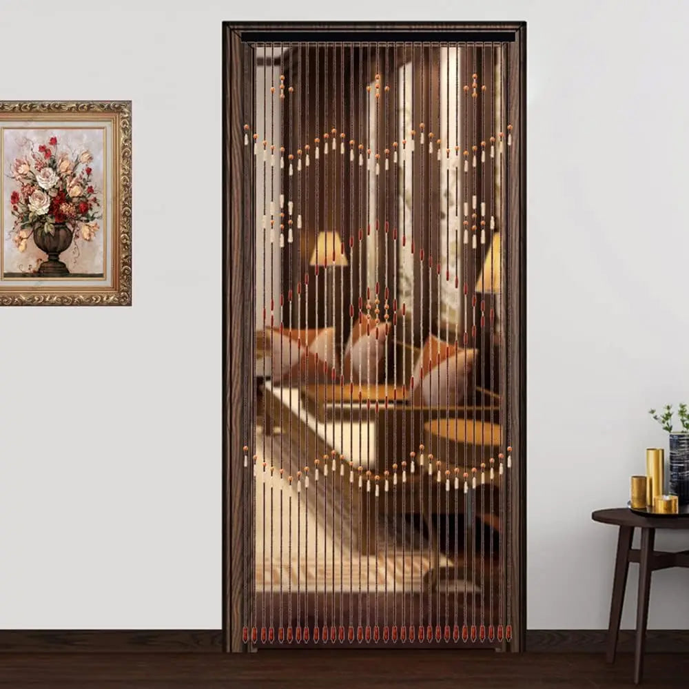 Wooden Bead Curtain