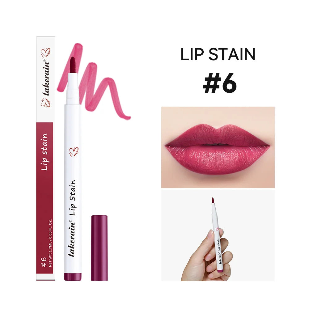 Waterproof Long Lasting Liquid Lip Tint Transfer Resistant Matte Finish
