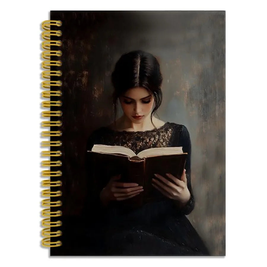 Aesthetic Journaling Spiral Notebook For Daily Writing