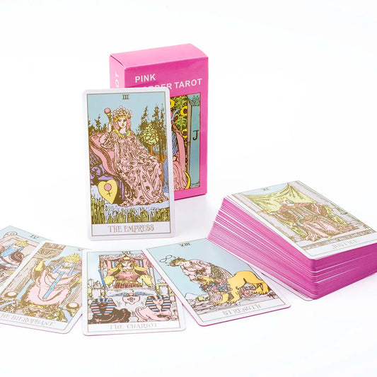 Tarot Card Deck With Guidebook 78 Cards English Version