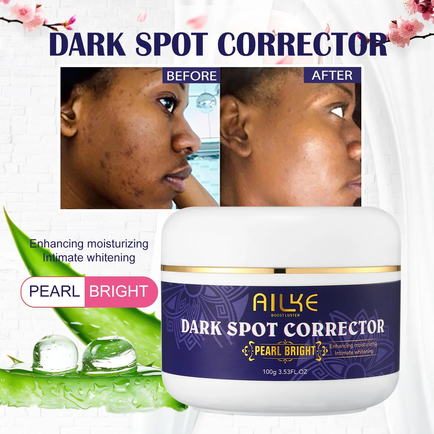 AILKE Double Glutathione Dark Spot Remover Cream For Face