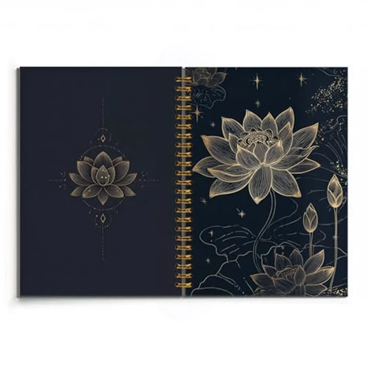 Lotus Meditation Journal For Mindfulness And Spiritual Inspiration
