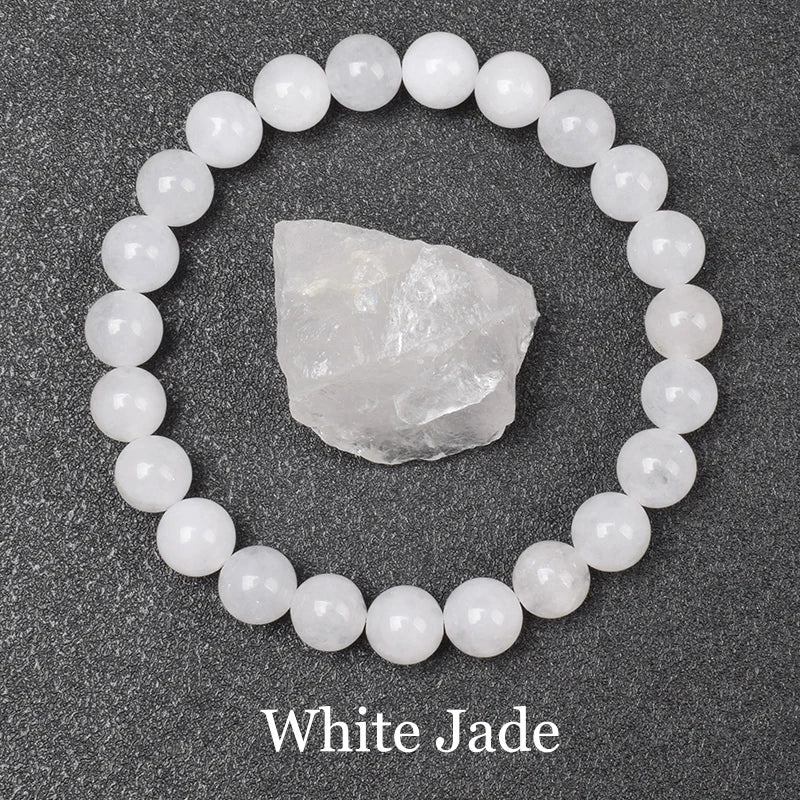 QLDDDstar Natural Golden Obsidian Stone Beaded Bracelet For Men And Women