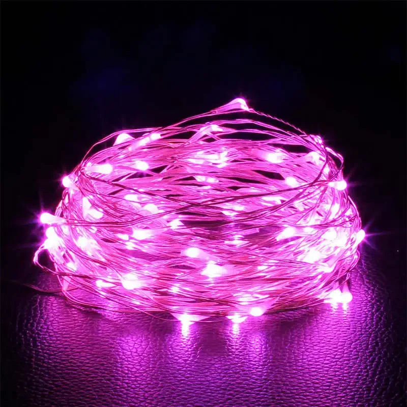 LED Fairy Lights String Battery Operated Indoor Home Garden Decor