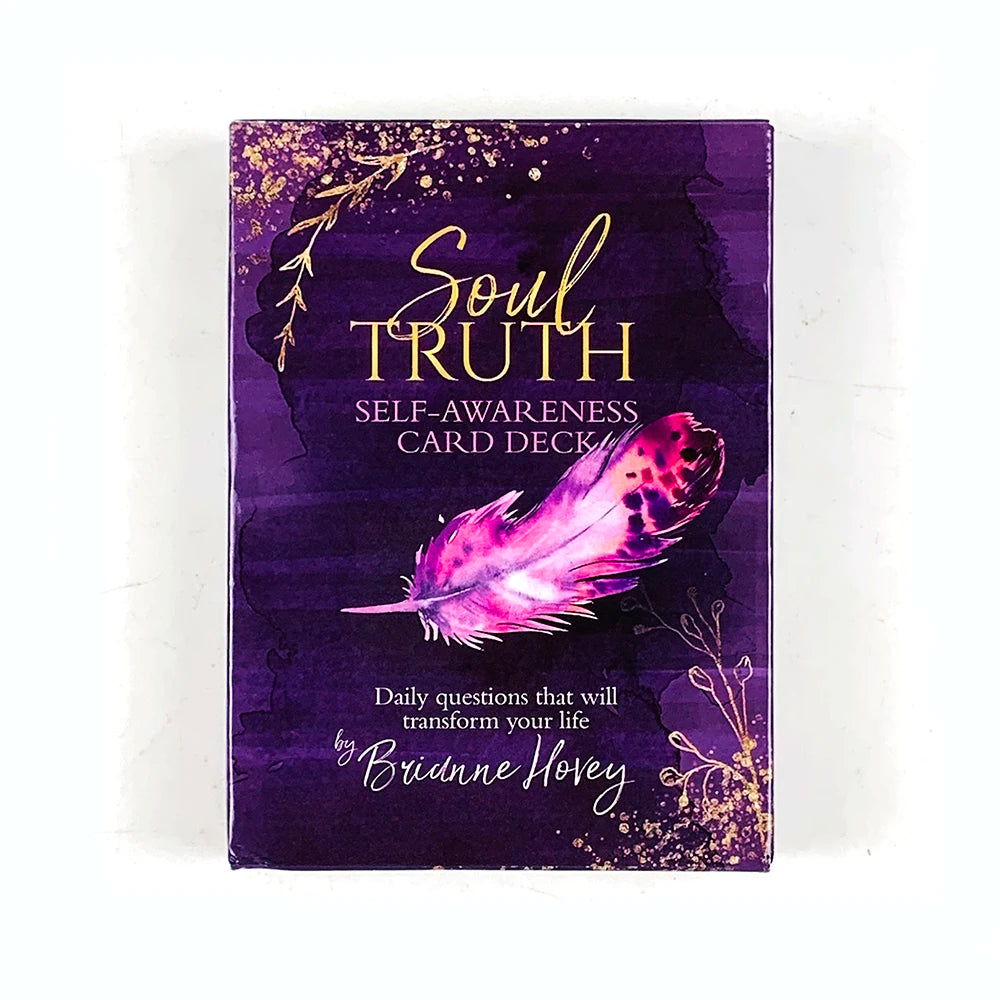 Soul Truth Self Awareness Oracle Cards Deck Daily Questions Transformation