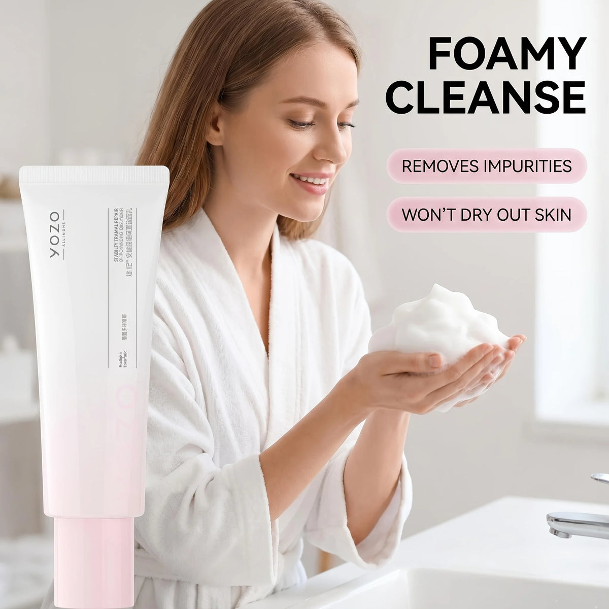 Multi Effect Facial Skincare Set With Cleanser And Moisturizer