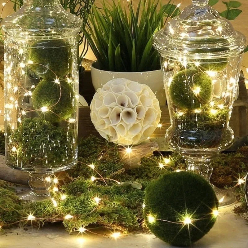 LED Fairy Lights String Battery Operated Indoor Home Garden Decor