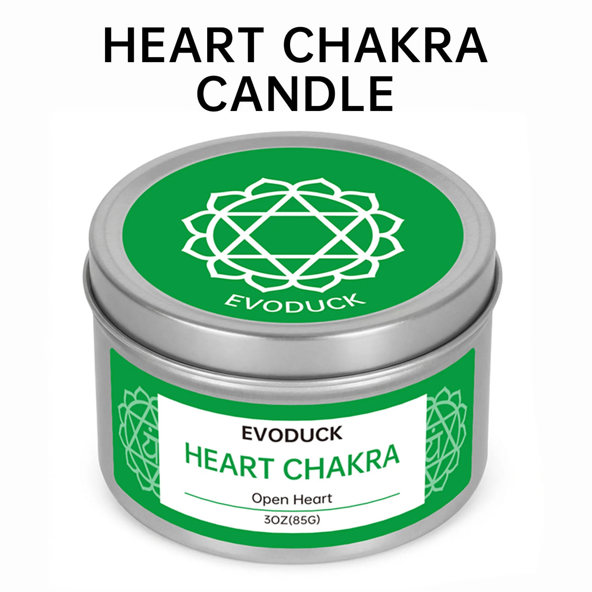 Evoduck 7 Chakra Soy Wax Candle Gift Set For Meditation