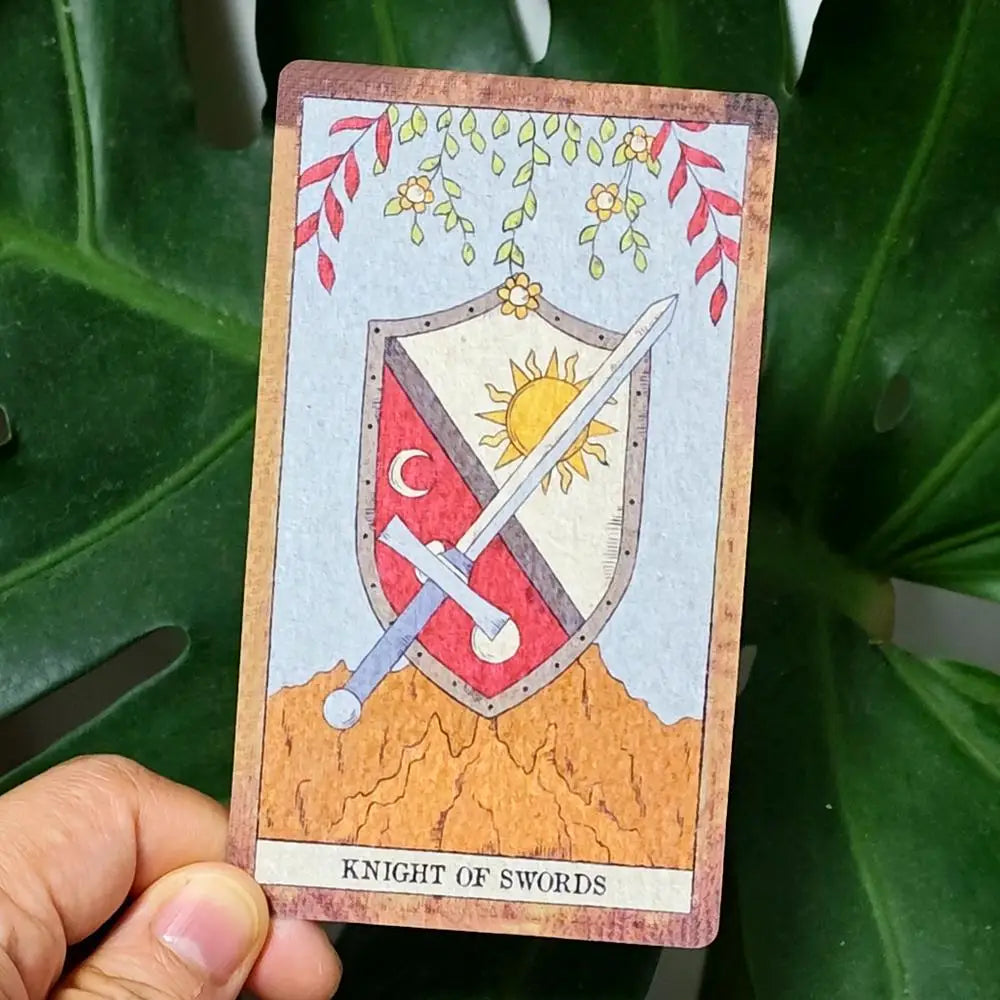 Moon Magic Tarot Deck 78 Vintage Style Divination Cards Set