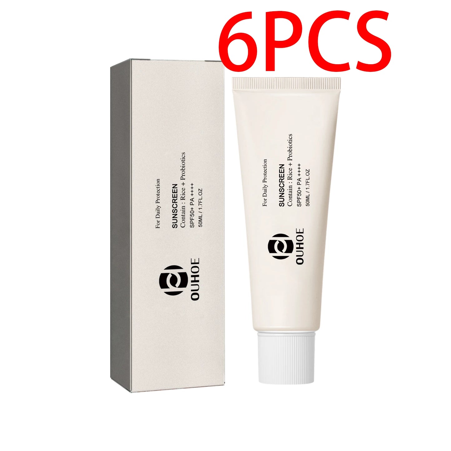 Ouhoe SPF 50 Face Sunscreen Rice Probiotic Brightening Cream