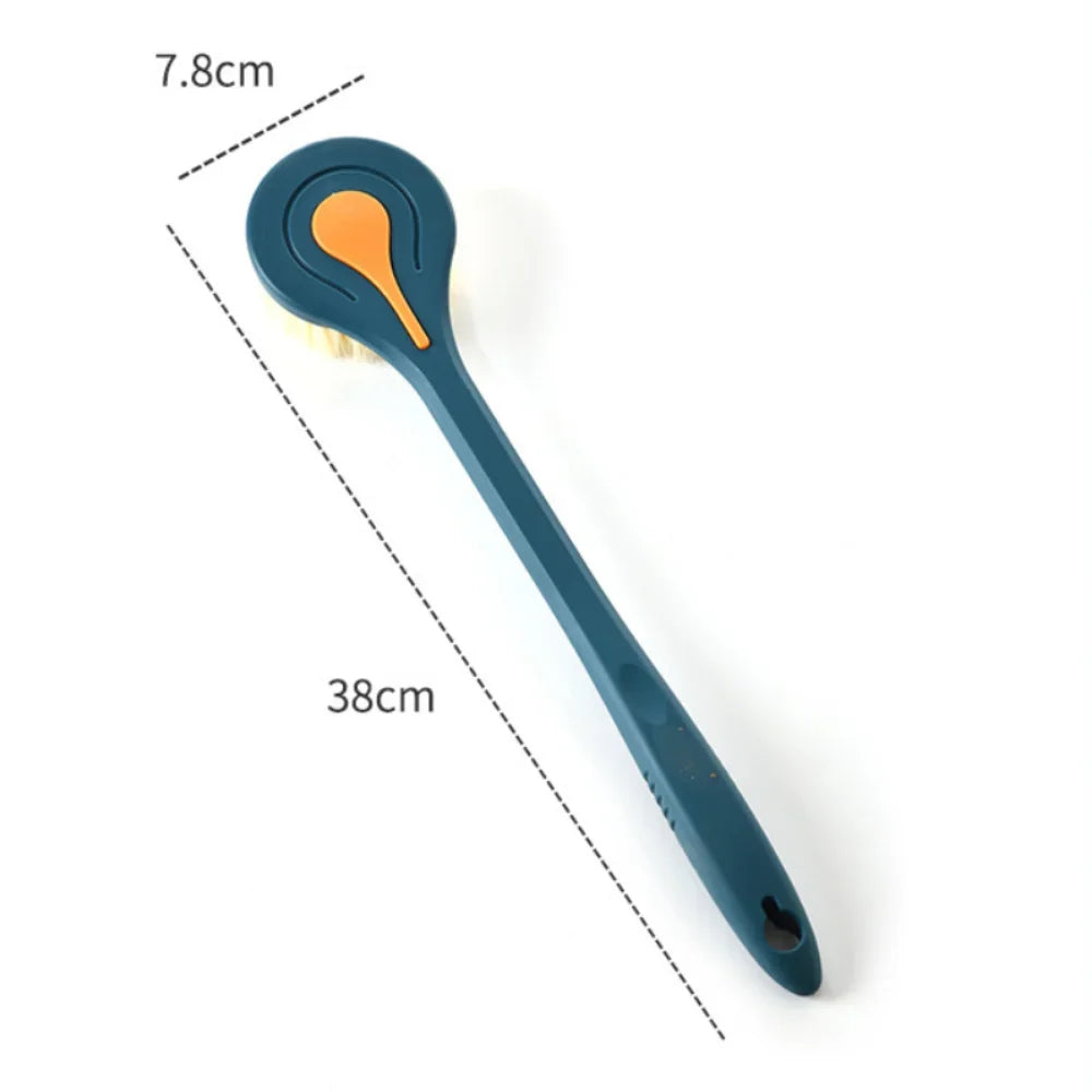 Long Handle Bath Brush Back Scrubber For Shower And Massage
