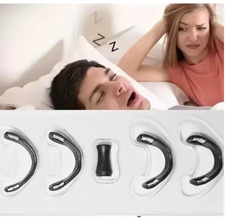 Nighttime Nasal Ventilator Set With Snore Patches And Nose Expander For Sleep
