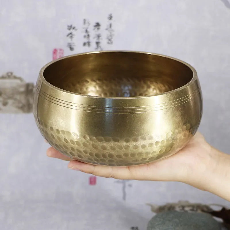 Nepal Handmade Buddha Singing Bowl For Meditation And Chanting