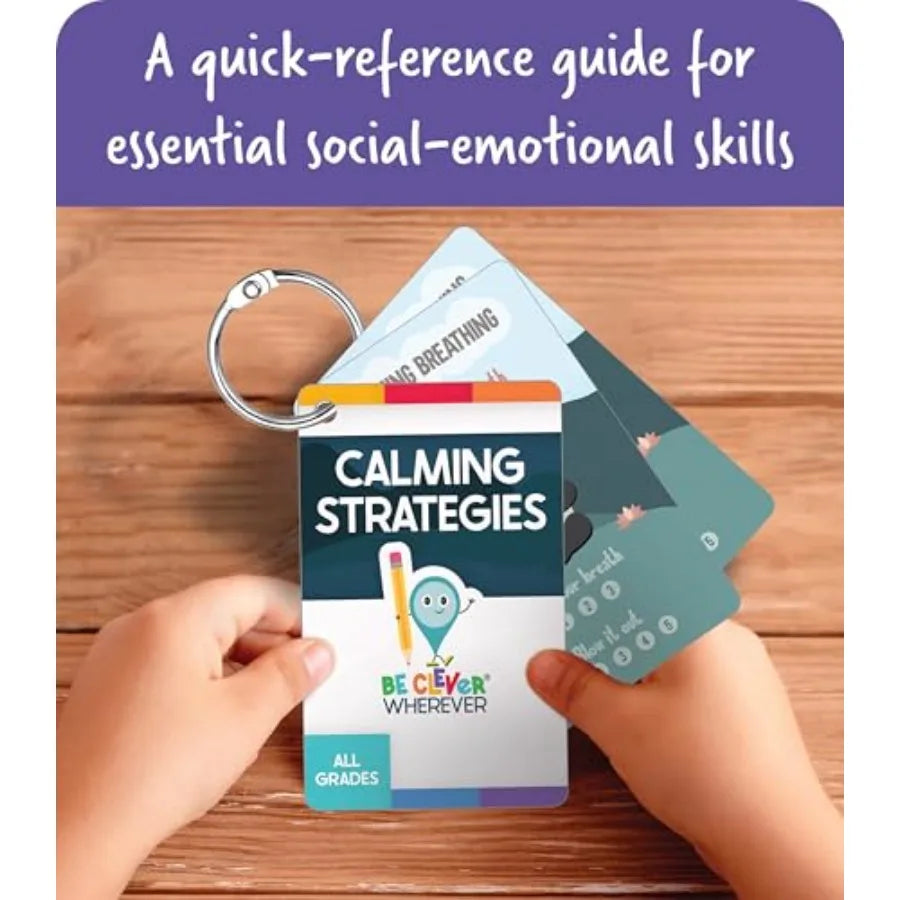 Carson Dellosa Be Clever Mindfulness Cards For Emotional Regulation