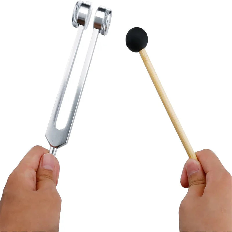 128 Hz Tuning Fork Set Chakra Healing And Stress Relief
