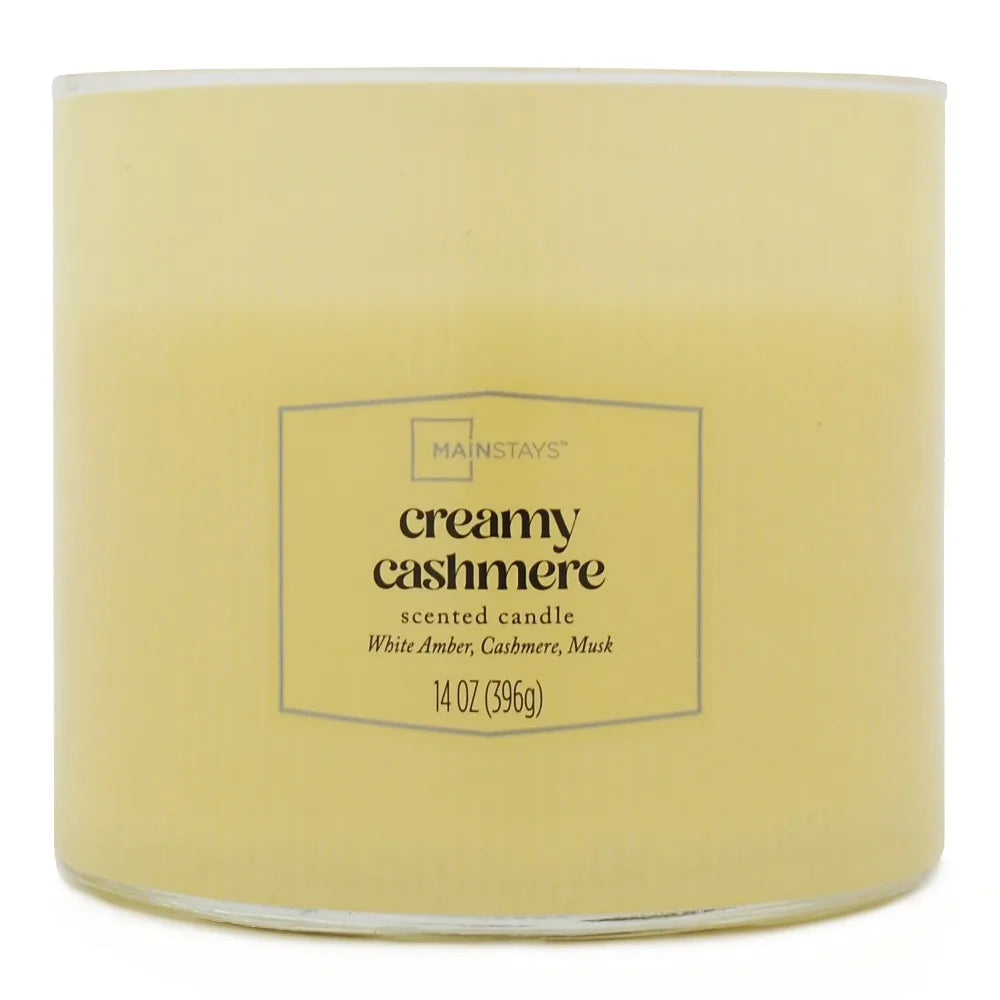 Textured Wrapped Candle Creamy Cashmere Scent Aromatherapy Soy Wax