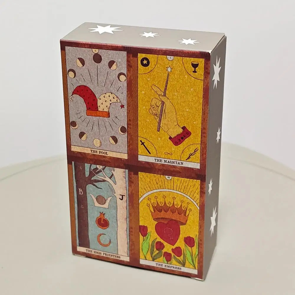 Moon Magic Tarot Deck 78 Vintage Style Divination Cards Set