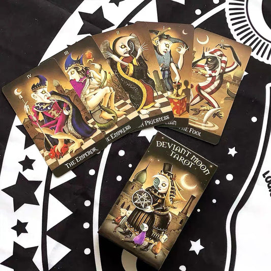 Deviant Moon Tarot Cards Deck 78 Cards Fantasy Art