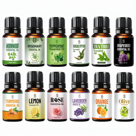 Aoao Skin Care Essential Oil Blend Set Natural Plant Extract