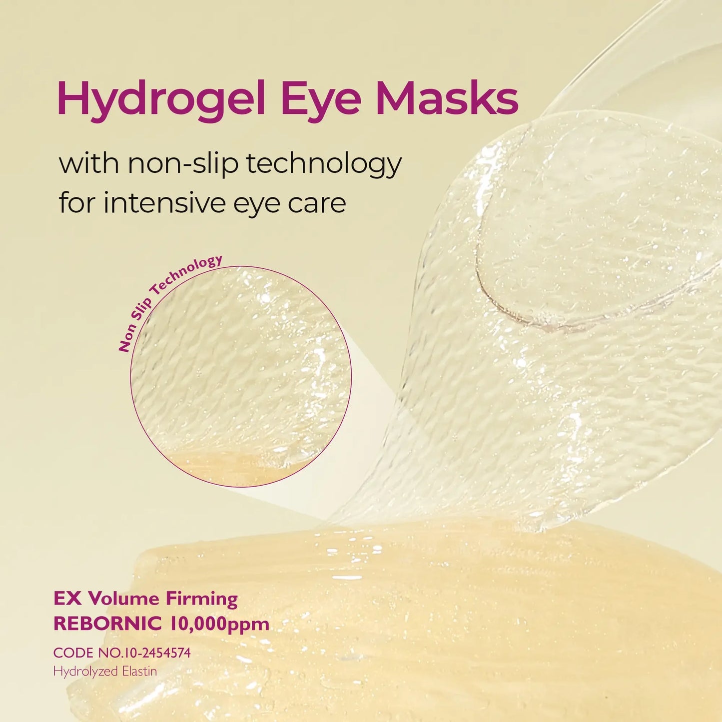 Calcium Volume Eye Patch For Under Eye Anti Puffiness