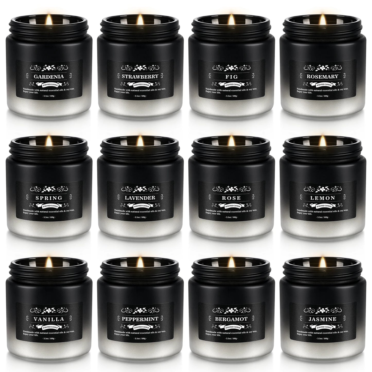 Premium Scented Soy Wax Aromatherapy Candles For Home Decor