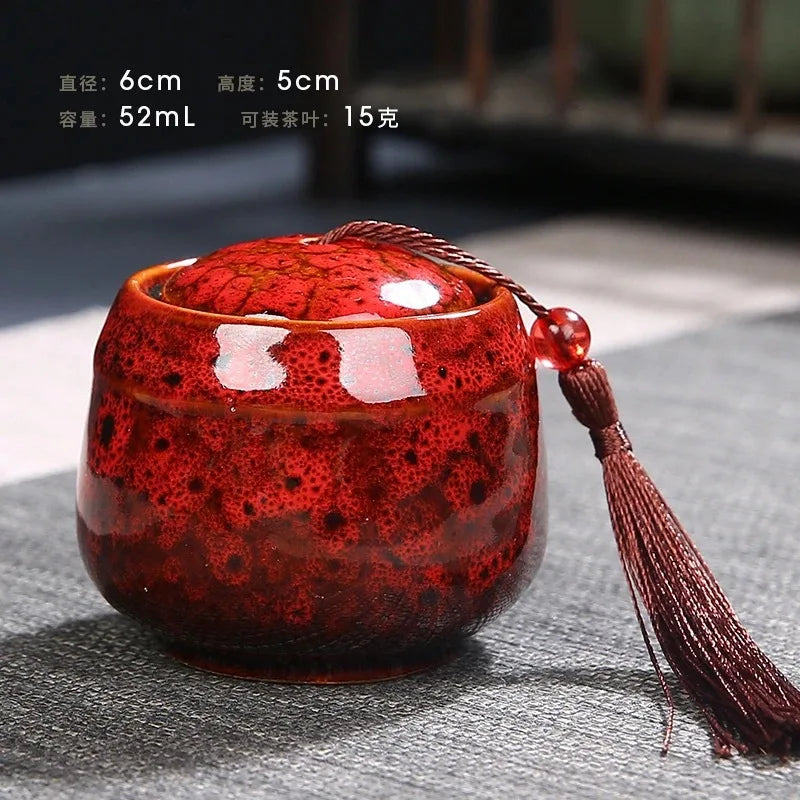 Ceramic Pet Cremation Urn Memorial Keepsake Container For Pets