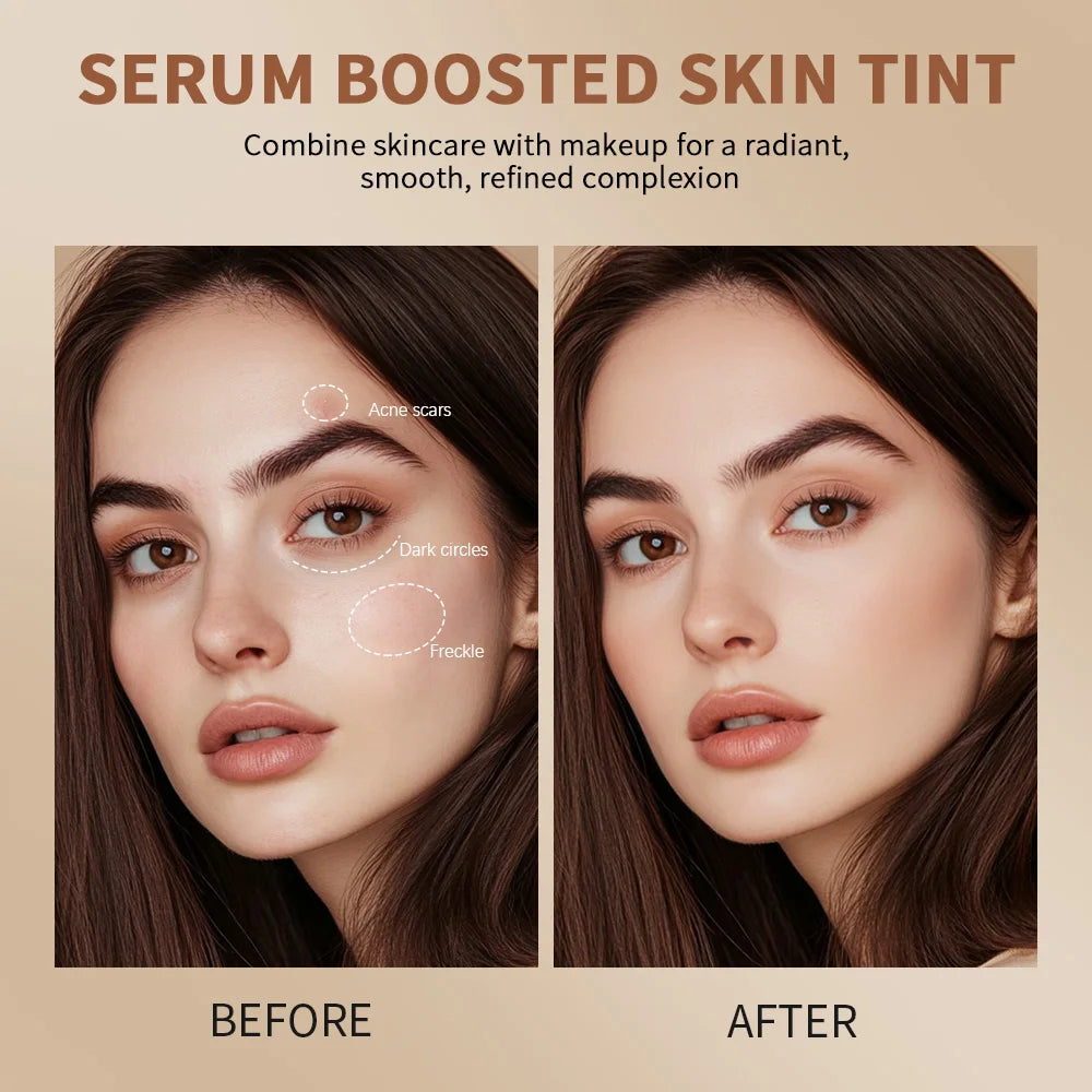 Ibcccndc Tinted Moisturizer Foundation Stick Balm Natural Hydrating Glow