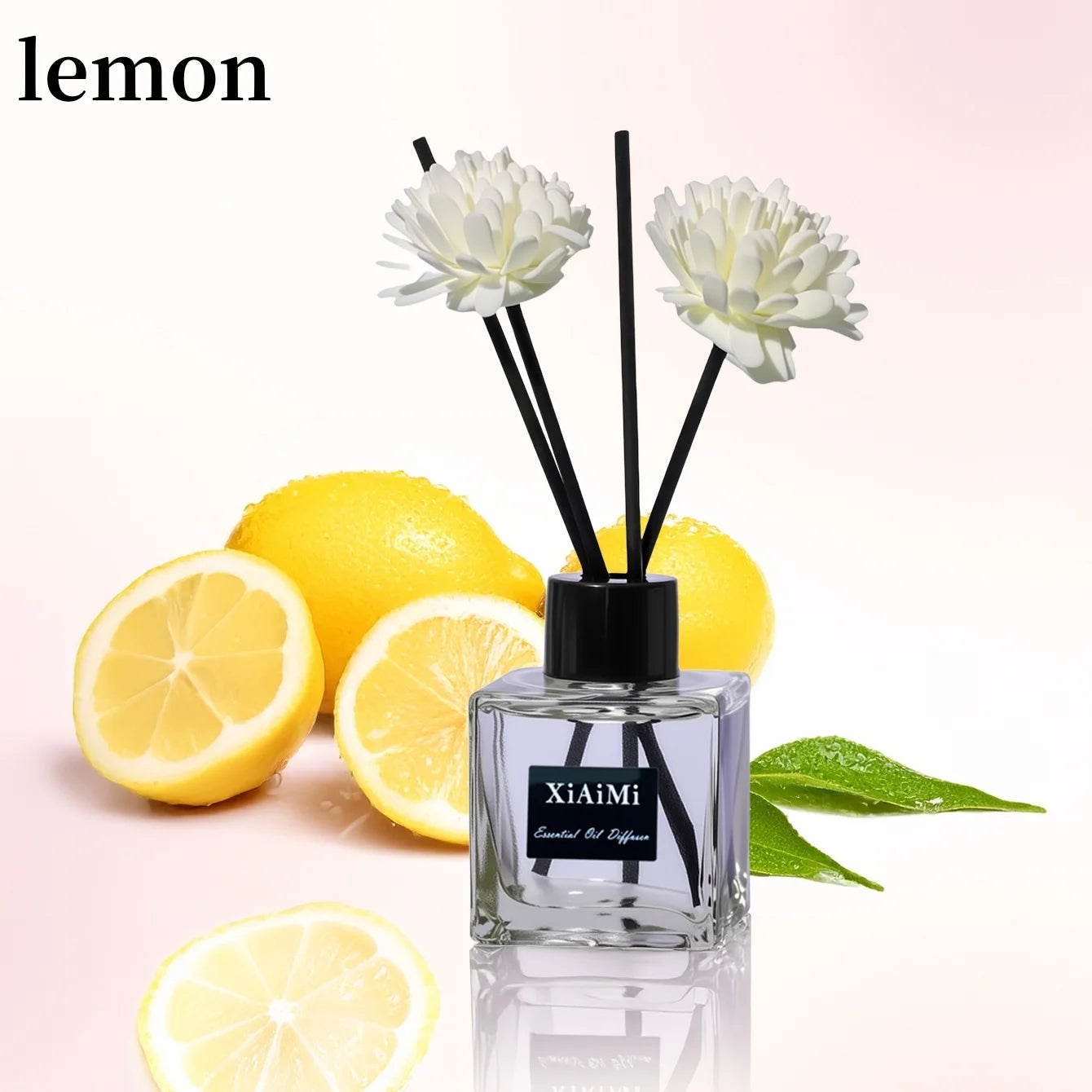 Freesia Lavender Aromatherapy Reed Diffuser Oil Liquid Air Freshener
