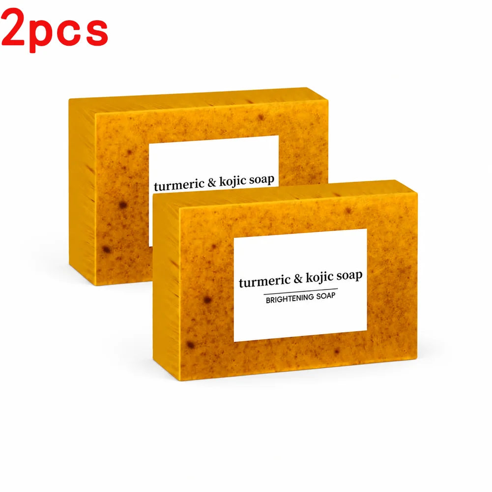 Natural Turmeric Facial And Body Cleansing Bar Handmade Herbal Soap