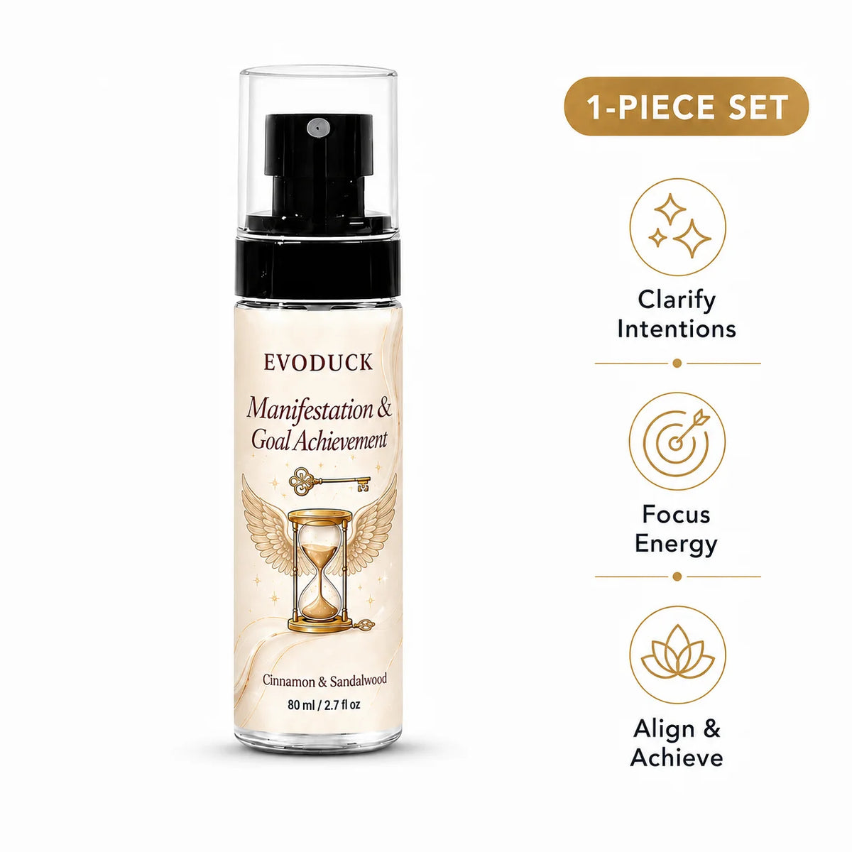 Cinnamon And Sandalwood Aura Room Spray For Home Office Meditation Ritual